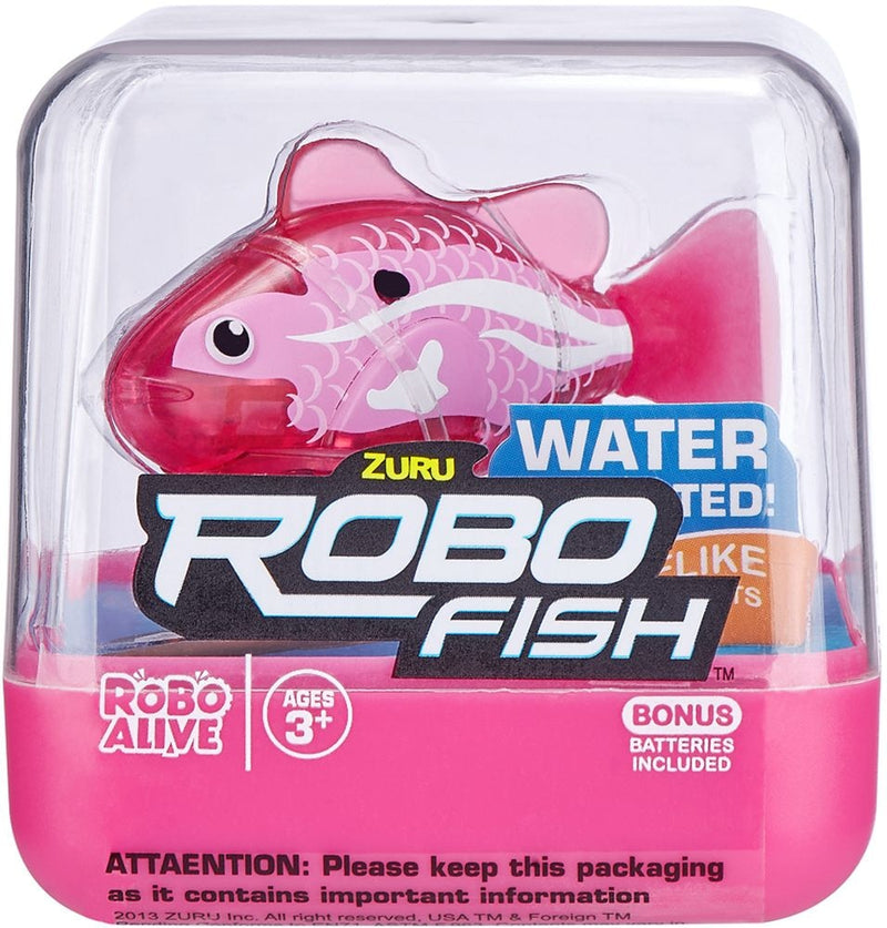 ZURU Robo Alive Robotic Fish Toy For Kids, Assorted, Ages 3+ P0