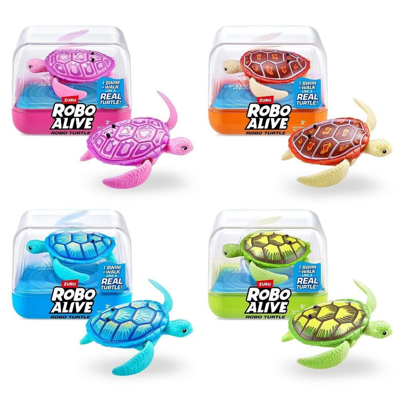 Zuru Robo Turtle Ultra-Realistic Robot Pet for Ages 4+ A4
