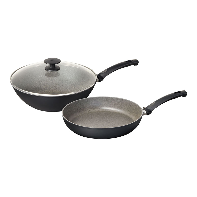 Zwilling 3-Piece Frying Set with 28-cm Frypan and 30-cm Wok C5